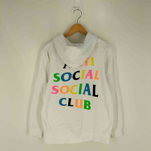 アンチソーシャルソーシャルクラブ ANTI SOCIAL SOCIAL CLUB 両面プリント カラフルロゴ ジップアップパーカー メンズ import:S